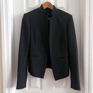 NWOT Rag & Bone blazer leather trim